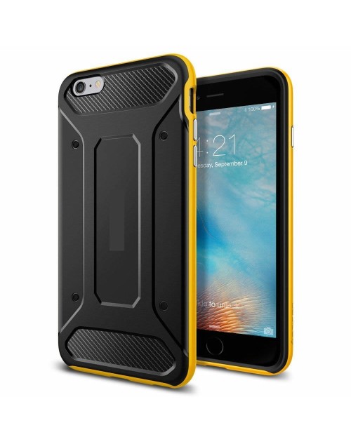 iPhone 6/6s Case Neo Hybrid Carbon-Yellow